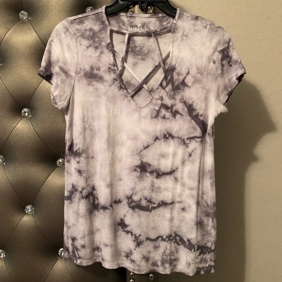 American Eagle Tie Dye Shirt - Picture 1 of 4